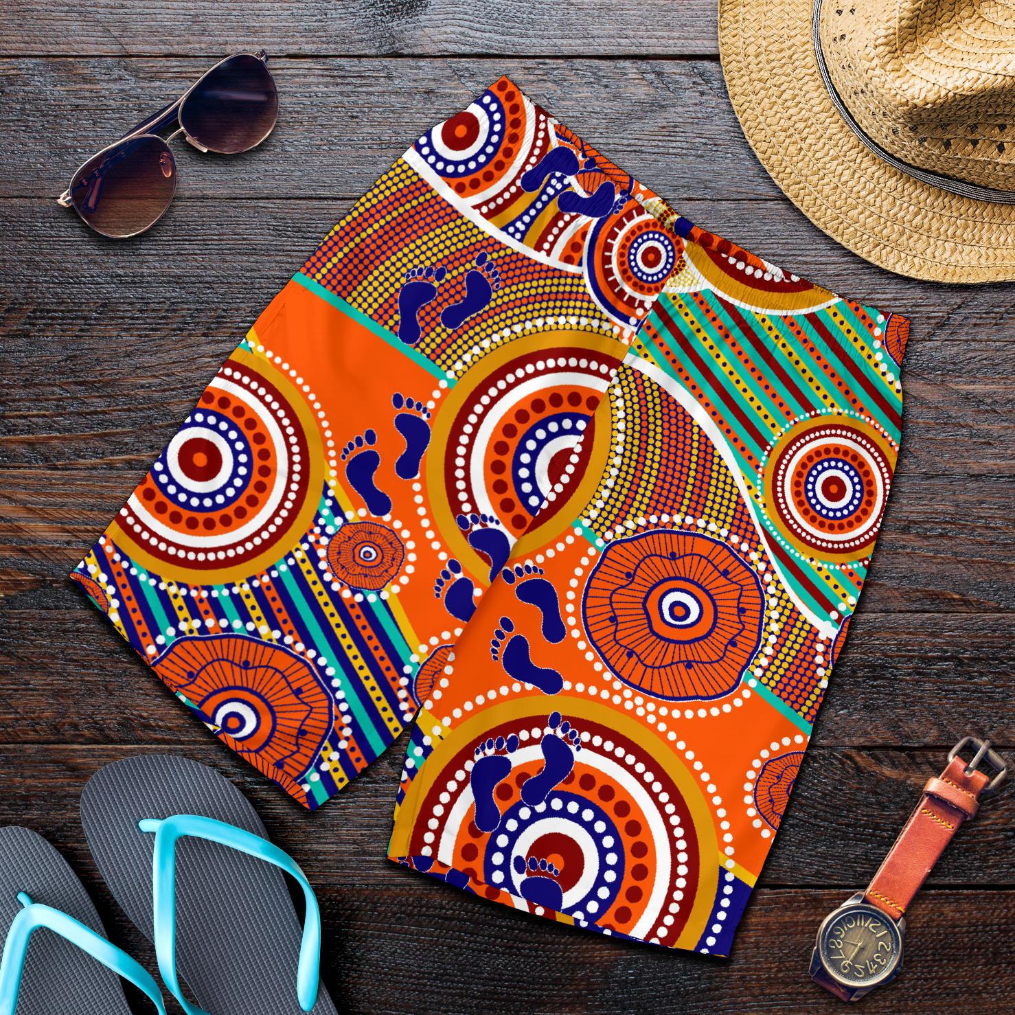 aboriginal-shorts-australian-map-dot-painting-men