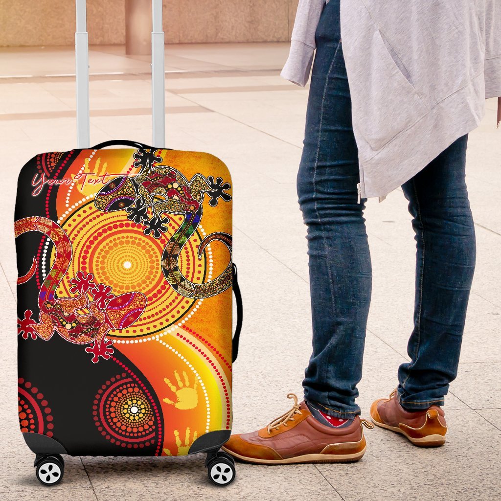 aboriginal-personalised-luggage-covers-couple-aboriginal-lizards