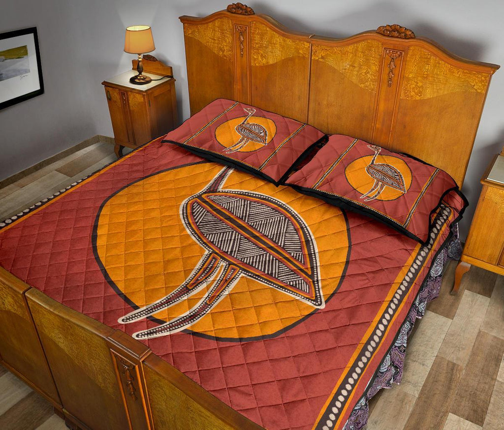 aboriginal-quilt-bed-set-indigenous-emu