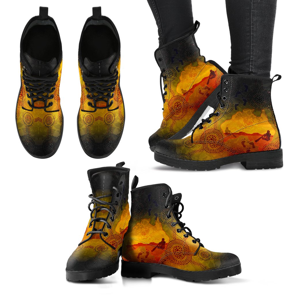 aboriginal-leather-boots-australian-map-with-indigenous-color