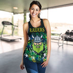 Canberra Women Racerback Tank Raiders Viking Simple Indigenous - Vibe Hoodie