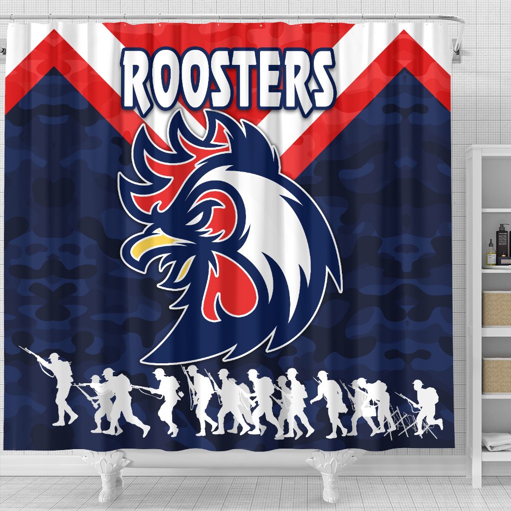 sydney-shower-curtain-roosters-anzac-style