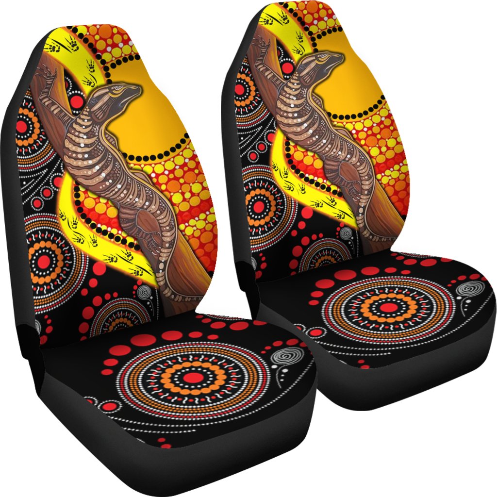 car-seat-covers-australian-aboriginal-dot-painting-sun-and-lizard