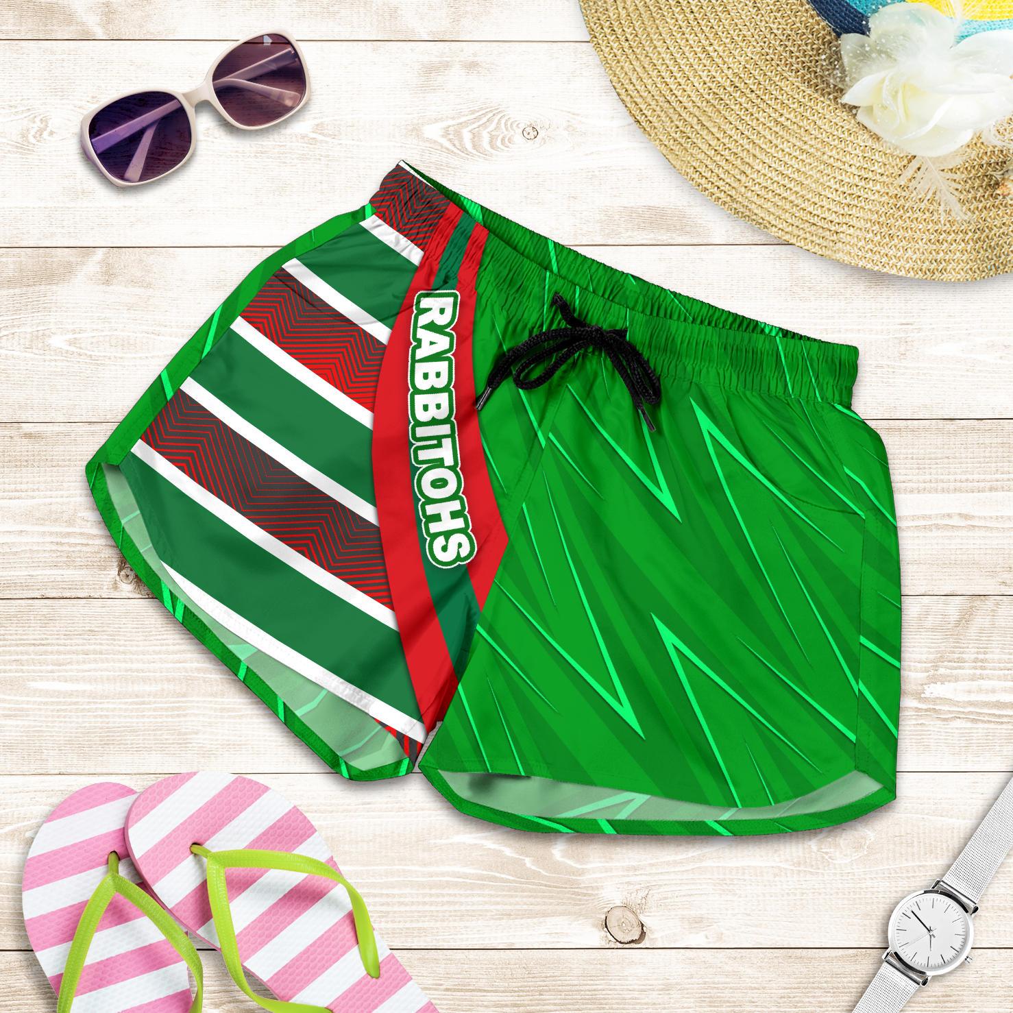 South Sydney Rabbitohs Women Shorts Victorian Vibes - Vibe Hoodie