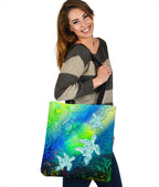 aboriginal-tote-bags-indigenous-turtle-ocean-dot-painting-art