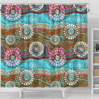 shower-curtain-aboriginal-dot-painting-curtain-color
