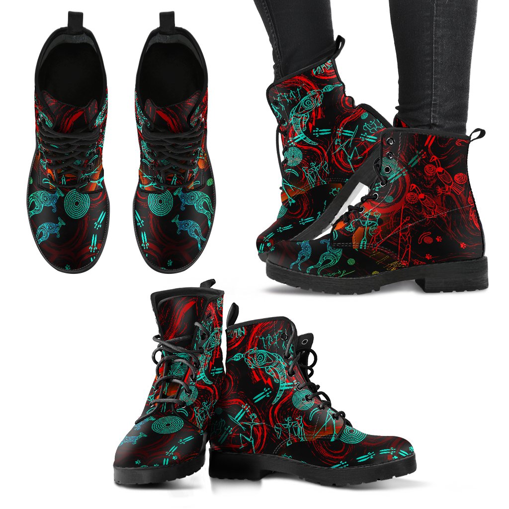 leather-boots-kangaroo-adults-indigenous-art