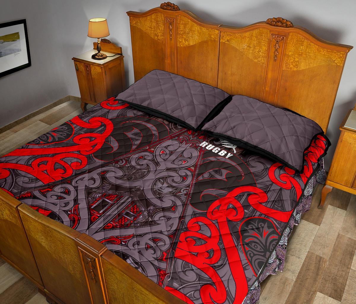 quilt-bed-set-nz-new-zealand-maori-rugby
