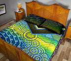 aboriginal-quilt-set-covers-dot-painting-indigenous-circle-patterns