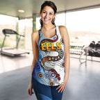 Parramatta Women Racerback Tank Eels Simple Indigenous - Vibe Hoodie