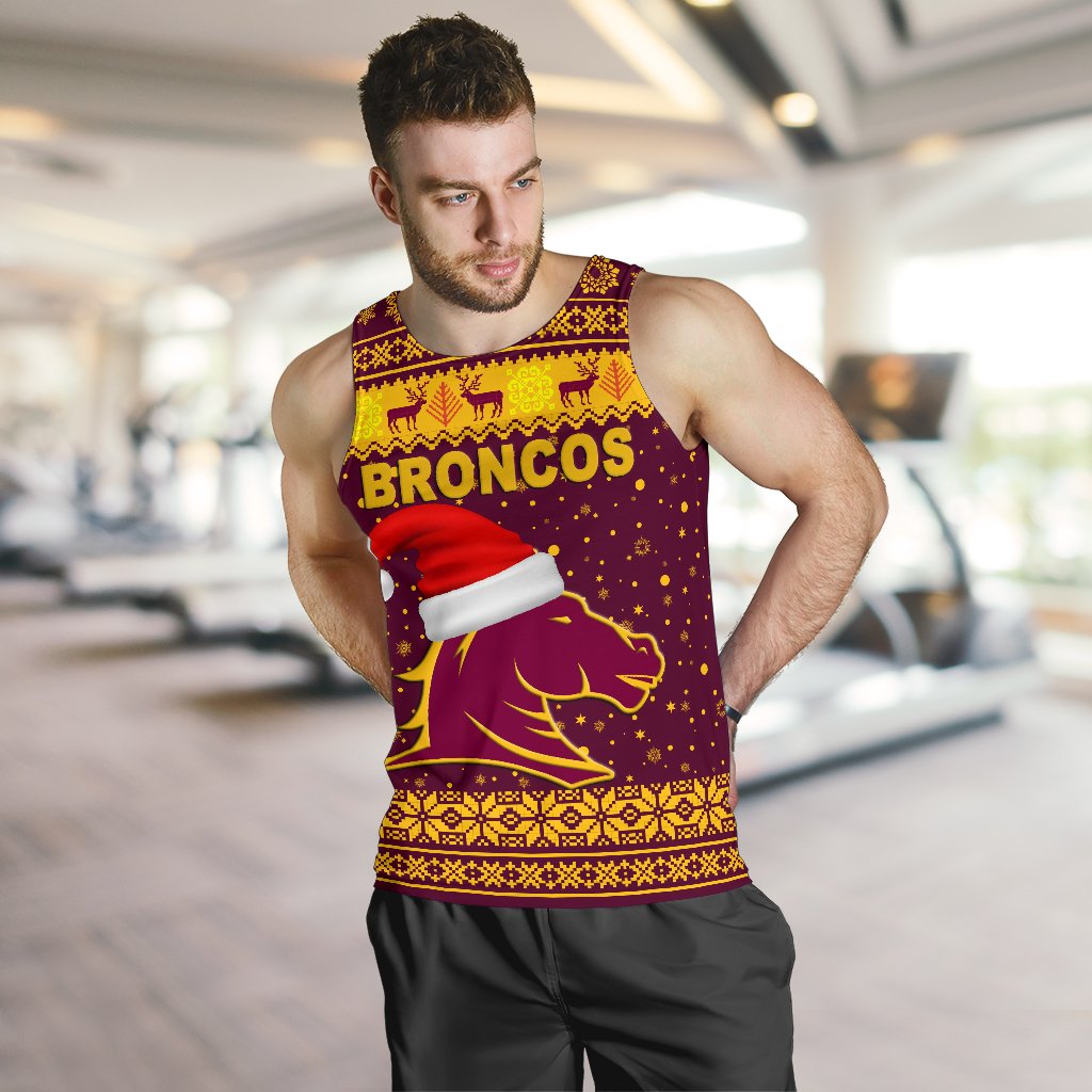 brisbane-men-tank-top-broncos-christmas-unique-vibes-maroon