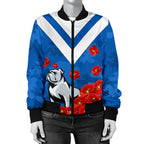 bulldogs-women-bomber-jacket-poppy-flowers