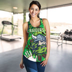 Canberra Women's Racerback Tank Raiders Indigenous 2 - Vibe Hoodie