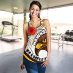 Pride Hawks Women's Racerback Tank Hawthorn Anzac Day Aboriginal - Vibe Hoodie