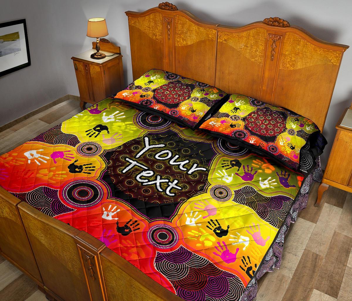 custom-aboriginal-quilt-bed-set-indigenous-circle-dot-painting-hand-art