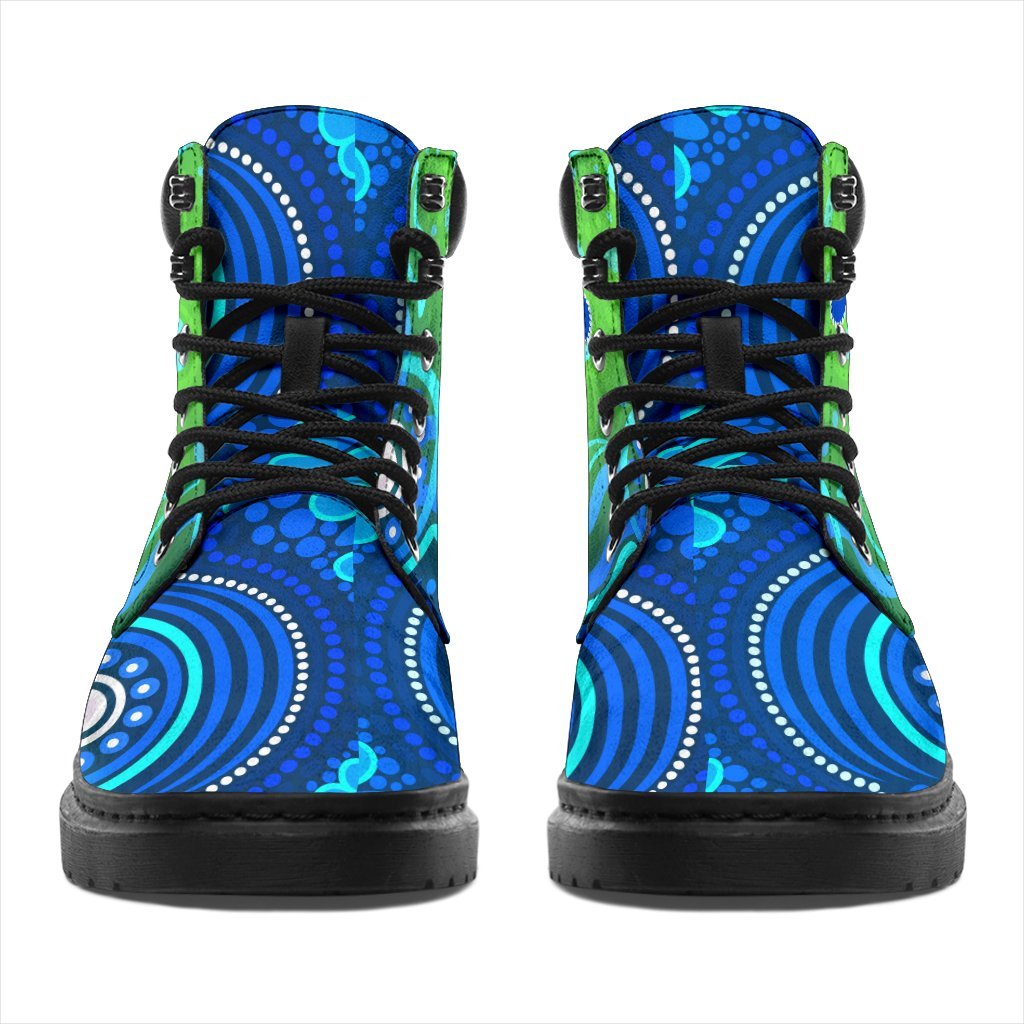 1staustrali-aboriginal-all-season-boots-aboriginal-turtle-family