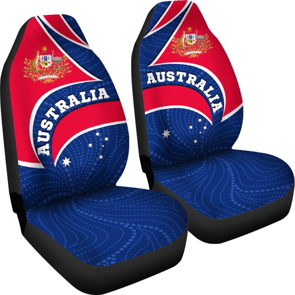aboriginal-car-seat-covers-australia-flag-and-coat-of-arms