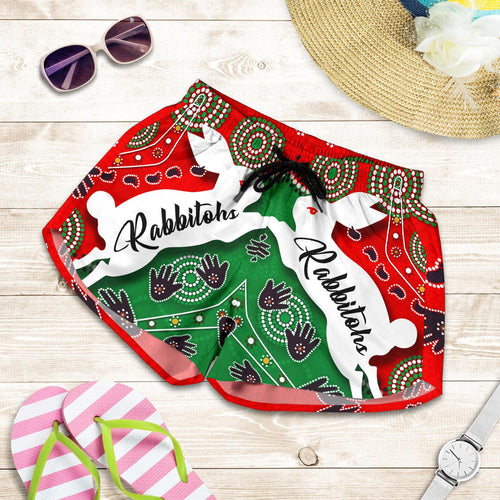 Rabbitohs Forever Women Shorts Indigenous - Vibe Hoodie