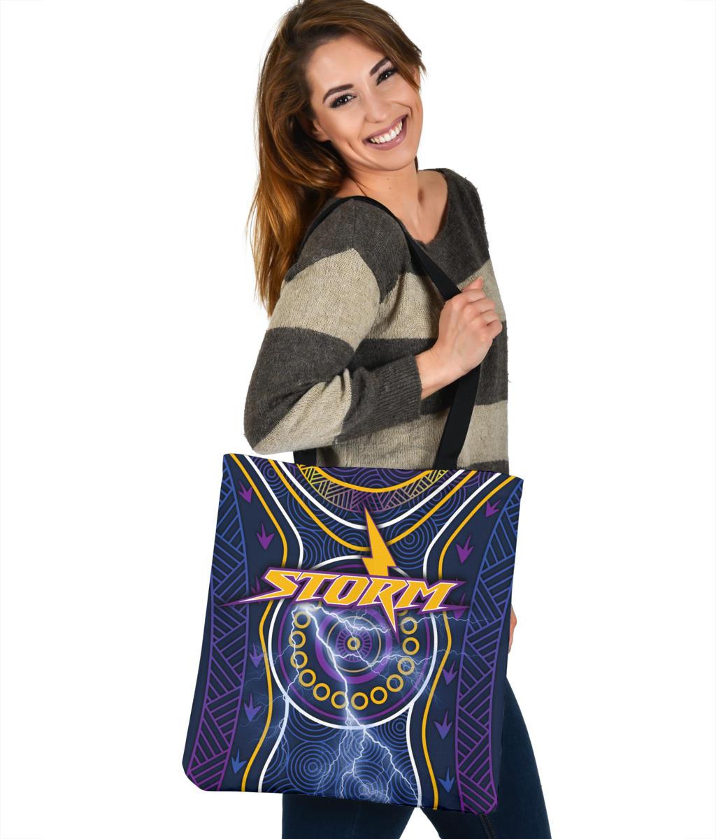 melbourne-tote-bag-lightning-storm-indigenous