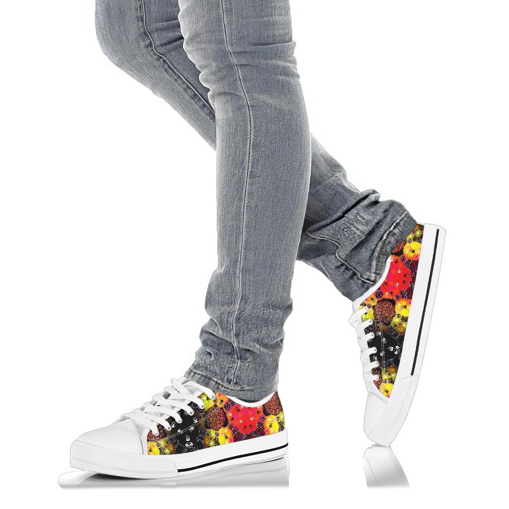 aboriginal-low-top-shoes-indigenous-circle-dot-painting-hand-art
