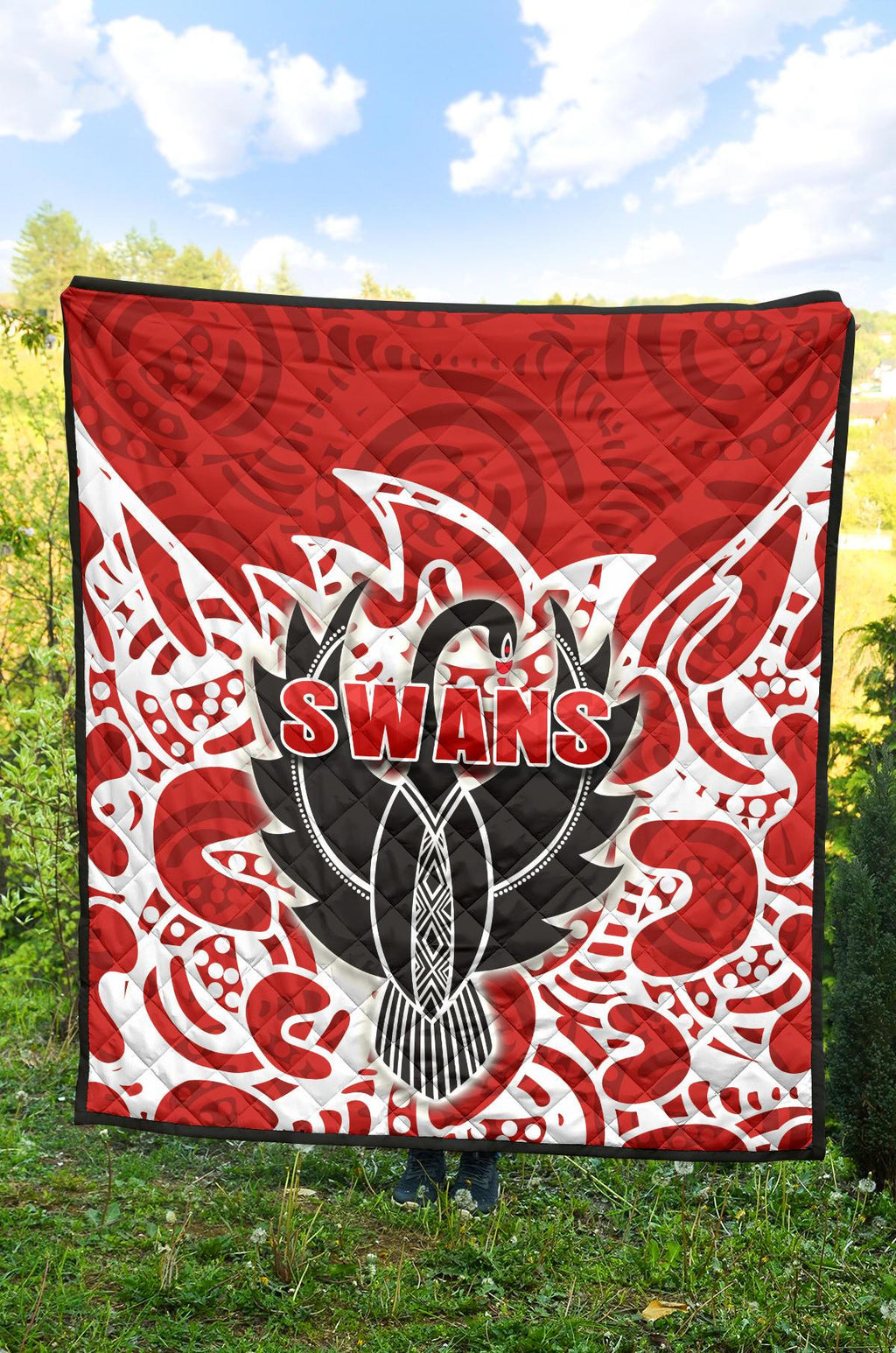 sydney-premium-quilt-simple-indigenous-swans