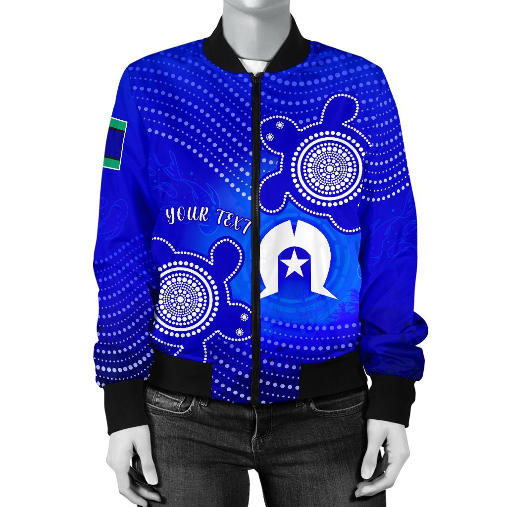 custom-torres-strait-islanders-womens-bomber-jacket-torres-symbol-with-indigenous-turtle