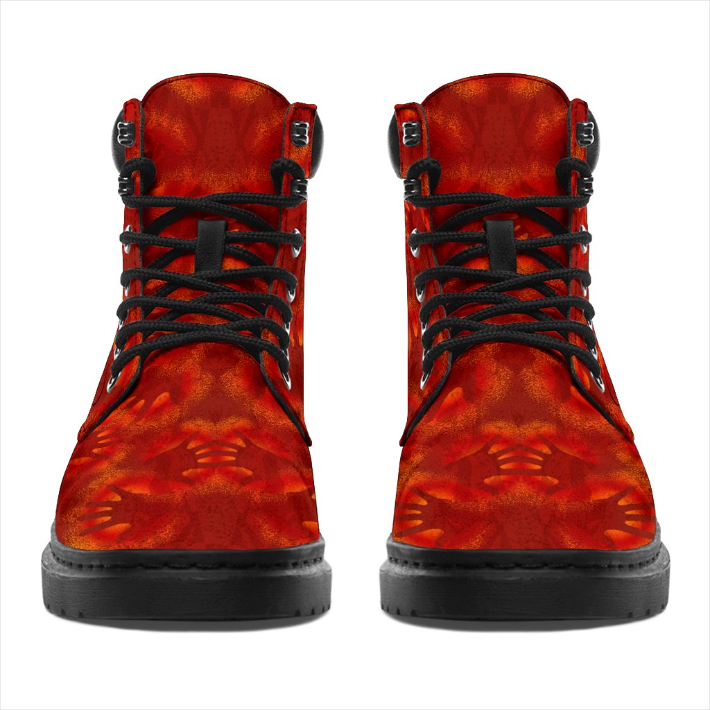 aboriginal-all-season-boots-australia-map-hand-patterns-spider-web