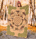 premium-blanket-aboriginal-dot-painting-blanket-australian-animals