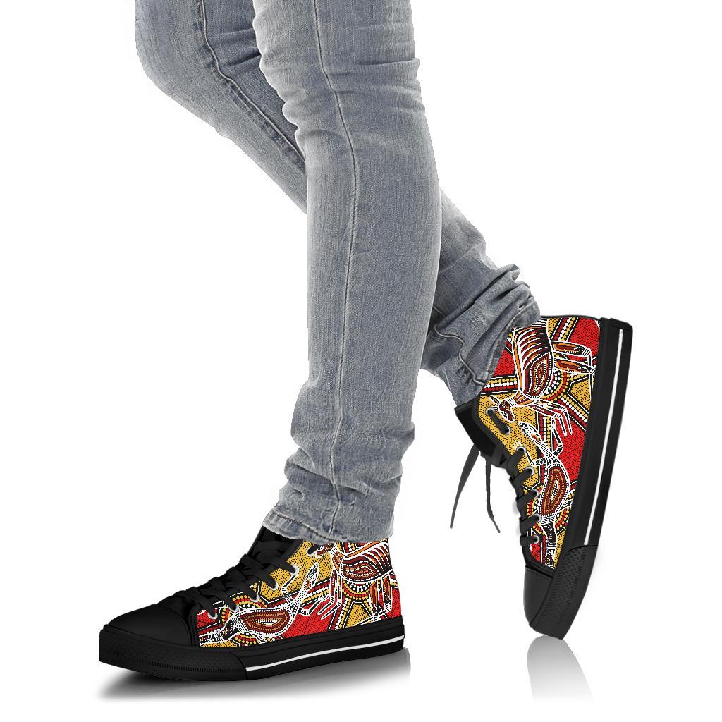 aboriginal-high-top-shoes-kangaroo-dot-painting-patterns