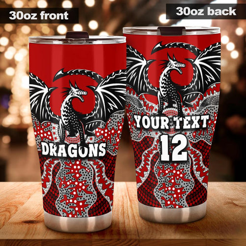 custom-personalised-dragons-tumbler-st-george-aboriginal-1
