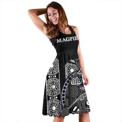 Magpies Women Dress Aboriginal - Vibe Hoodie
