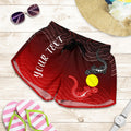 [Custom]Aboriginal All Over Print Women's Shorts - Two Indigenous Lizard - Vibe Hoodie