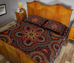 aboriginal-quilt-bed-set-aboriginal-dot-painting-flowers-style-ver02