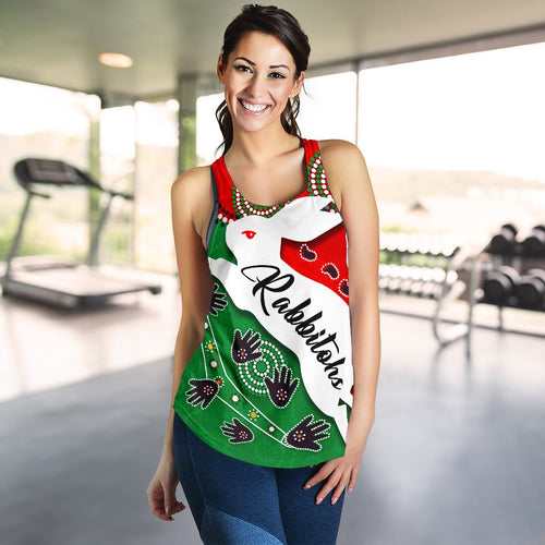 Rabbitohs Forever Women Racerback Tank Indigenous - Vibe Hoodie