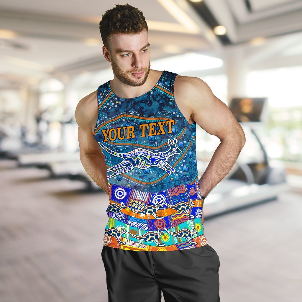 custom-text-mens-tank-top-kangaroo-dreaming