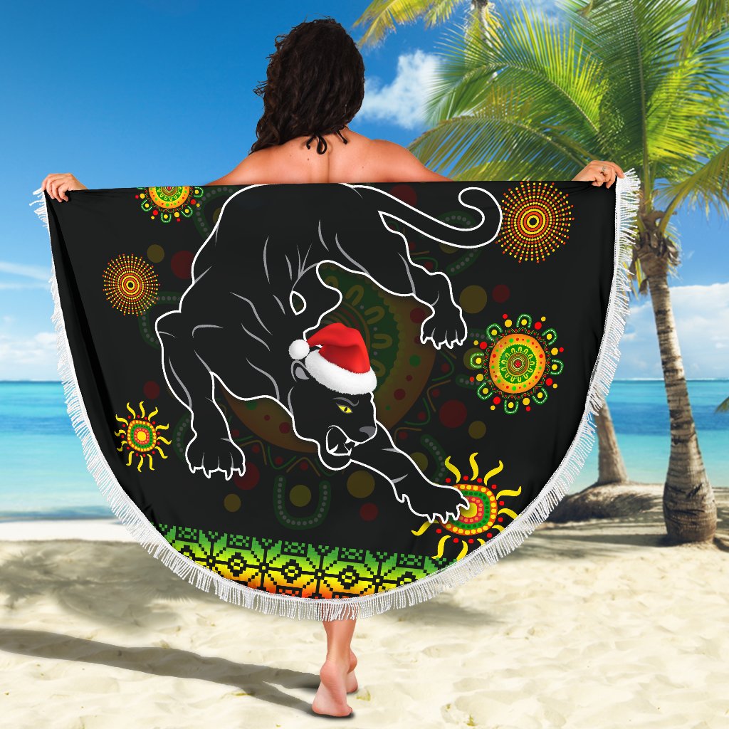 penrith-panthers-christmas-beach-blanket-indigenous