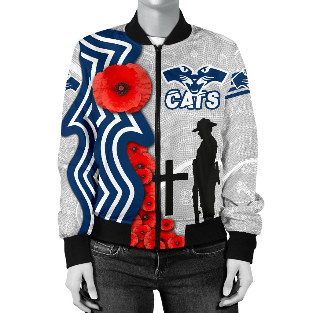 geelong-womens-bomber-jacket-cats-anzac-day-indigenous
