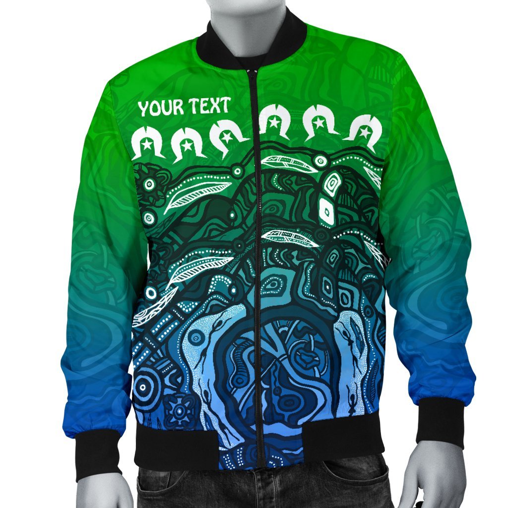 custom-torres-strait-islands-mens-bomber-jacket-blue