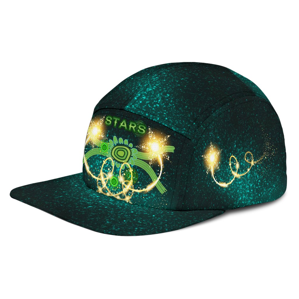 melbourne-5-panel-hat-stars-indigenous
