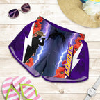 Melbourne All Over Print Women's Shorts Storm Anzacday - Vibe Hoodie