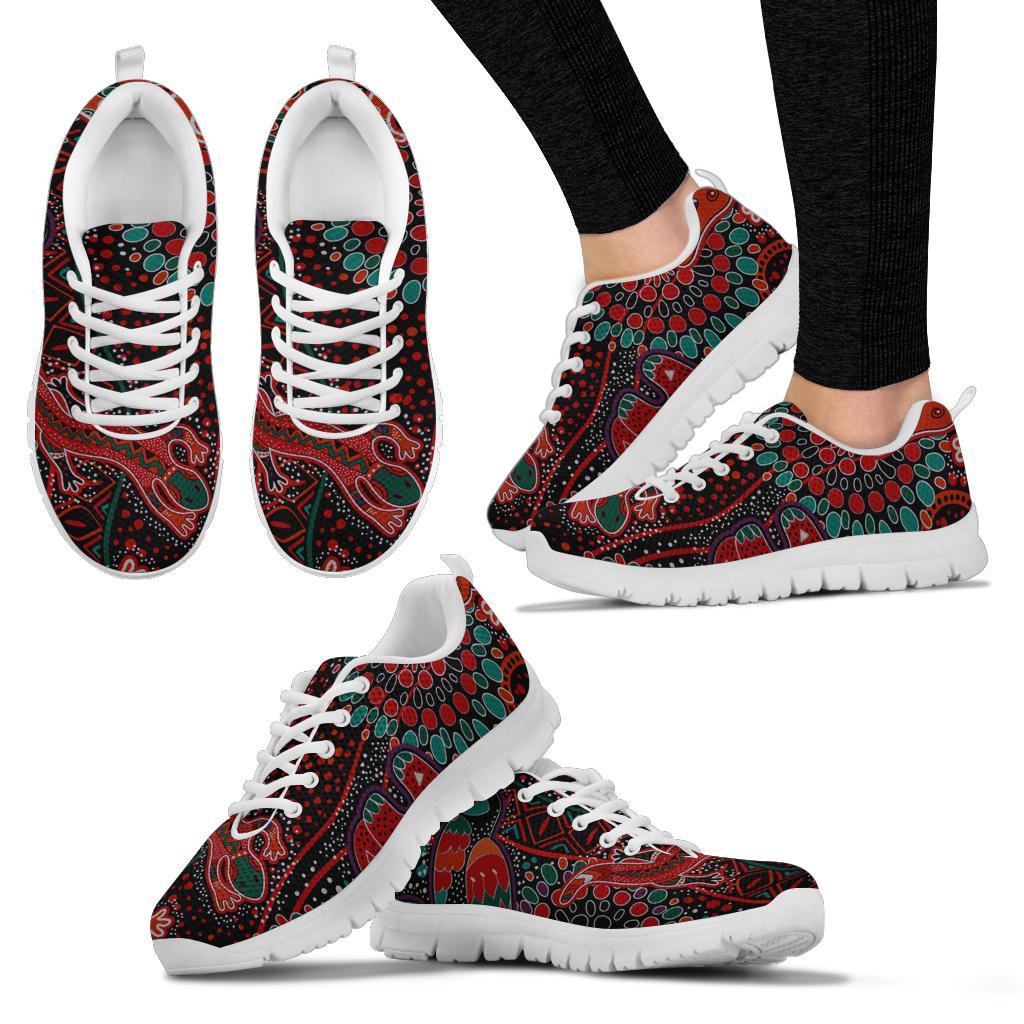 sneakers-aboriginal-animal-dot-acrylic-paint