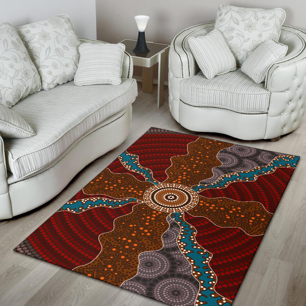 area-rug-aboriginal-dot-painting-rug-ver06