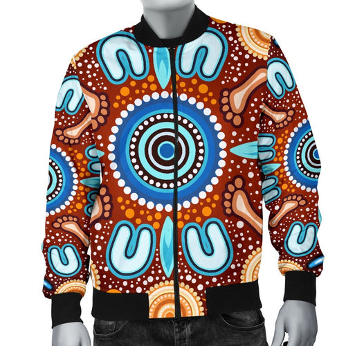 aboriginal-mens-bomber-jacket-indigenous-circle-dot-painting-ver02