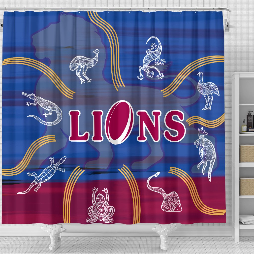 brisbane-shower-curtain-proud-lions-simple