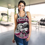 (Custom Personalised) Sea Eagles Women's Racerback Tank Aboriginal style - Vibe Hoodie