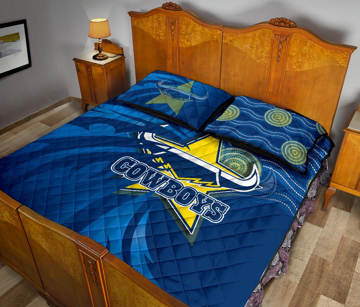 cowboys-fire-quilt-bed-set-north-queensland
