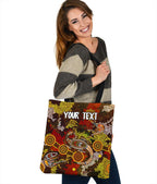 custom-aboriginal-tote-bags-kangaroo-and-lizard-dot-painting-art