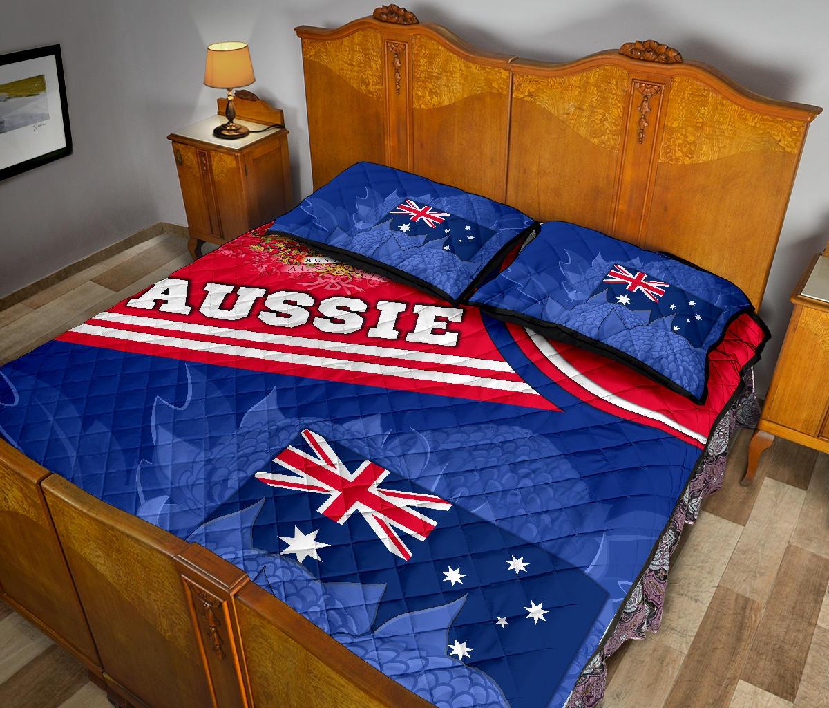 quilt-bed-set-aus-flag-and-coat-of-arms-quilt-cover-set-waratah-flowers