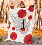 anzac-maori-premium-blanket-silver-fern-lest-for-get
