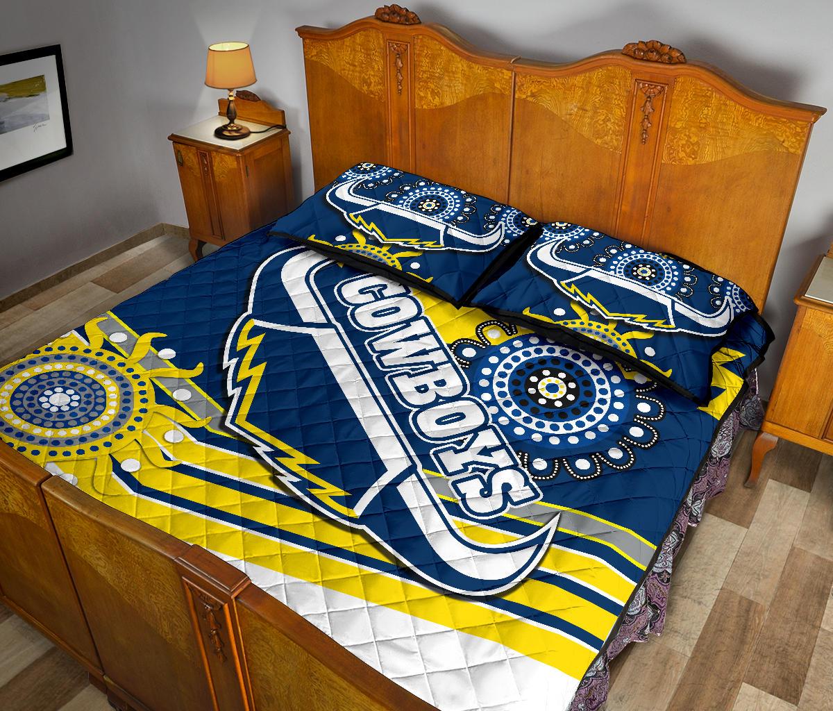 proud-cowboys-quilt-bed-set-indigenous-north-queensland